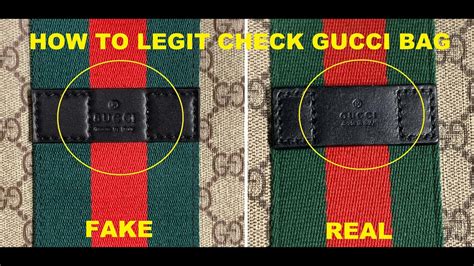 portafoglio gucci fake|how to spot a gucci bag.